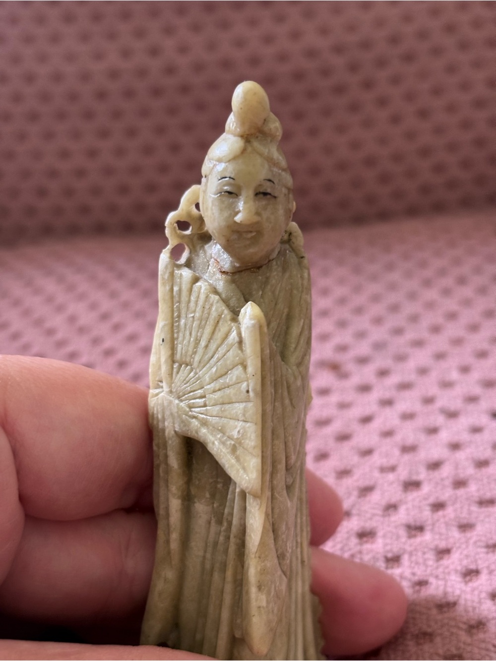 Vintage Chinese Soapstone Carving
